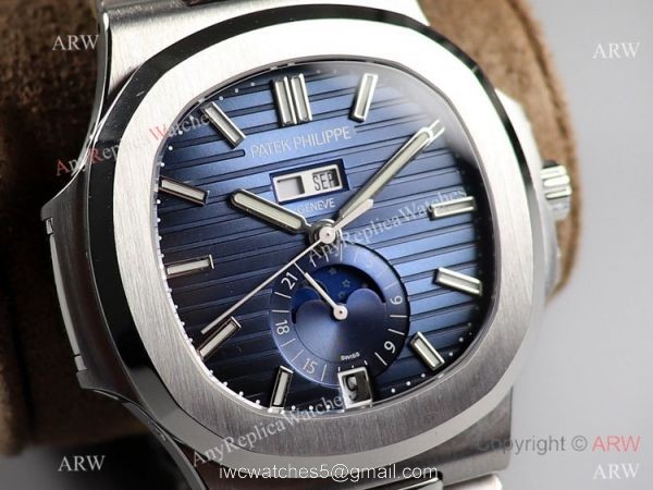 GR Factory Patek Philippe Nautilus Annual Calendar 5726 with Gradient Blue Dial GR Factory Patek Philippe Nautilus Annual Calendar 5726 with Gradient Blue Dial