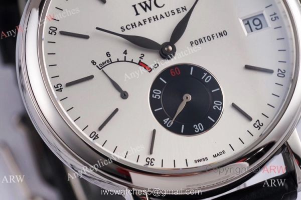 Swiss Iwc Portofino Automatic Watch Iwc Portofino 8 Days White Dial Power Reserve Fake Watch Swiss Iwc Portofino Automatic Watch Iwc Portofino 8 Days White Dial Power Reserve Fake Watch