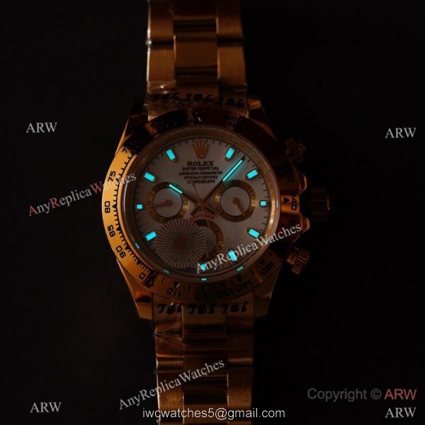 Swiss Quality Daytona Rolex Copy Watch Ceramic Bezel Yellow Gold 40mm Swiss Quality Daytona Rolex Copy Watch Ceramic Bezel Yellow Gold 40mm