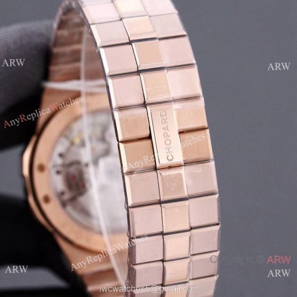 Swiss Replica Chopard Alpine Eagle Men Watch 41mm Blue Dial Rose Gold Swiss Replica Chopard Alpine Eagle Men Watch 41mm Blue Dial Rose Gold