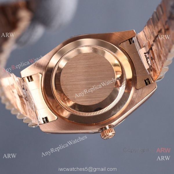 Swiss Quality Rolex Daydate II Citizen 8215 Watch Rose Gold Olive Green Dial 41mm Swiss Quality Rolex Daydate II Citizen 8215 Watch Rose Gold Olive Green Dial 41mm