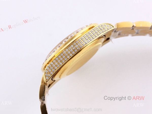 Arabic Dial Rolex Diamond Watch Gold Rolex Submariner 116610 Replica Watches Arabic Dial Rolex Diamond Watch Gold Rolex Submariner 116610 Replica Watches