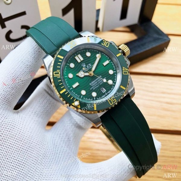 Rolex Submariner Replica Watches SS Black Rubber Strap Rolex Submariner Replica Watches SS Black Rubber Strap