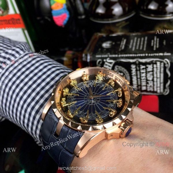 Copy Roger Dubuis Excalibur Knights Of The Round Table II watch Rose Gold Copy Roger Dubuis Excalibur Knights Of The Round Table II watch Rose Gold