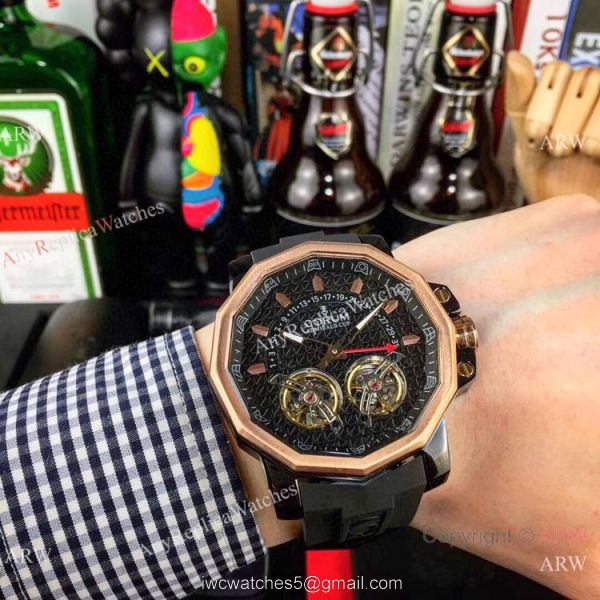 Replica Corum Admirals Cup Double Flying Tourbillon Black Dial Corum Watch Replica Corum Admirals Cup Double Flying Tourbillon Black Dial Corum Watch