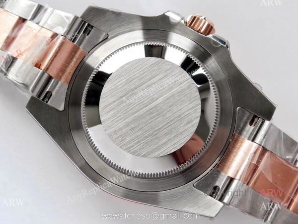 Best VR Factory Replica Rolex GMT Root Beer Real 18k Two Tone Rose Gold Swiss Watch Best VR Factory Replica Rolex GMT Root Beer Real 18k Two Tone Rose Gold Swiss Watch