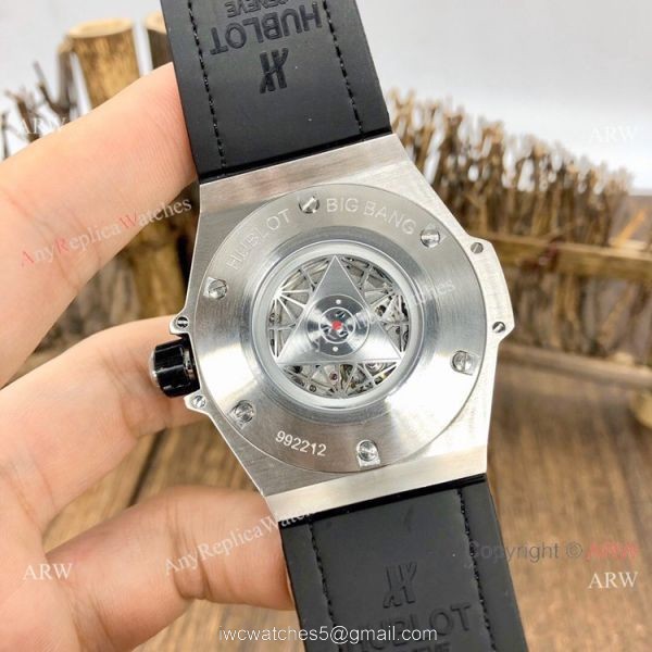 Best Replica Hublot Big Bang Sang Bleu II Automatic Watches SS Case Best Replica Hublot Big Bang Sang Bleu II Automatic Watches SS Case