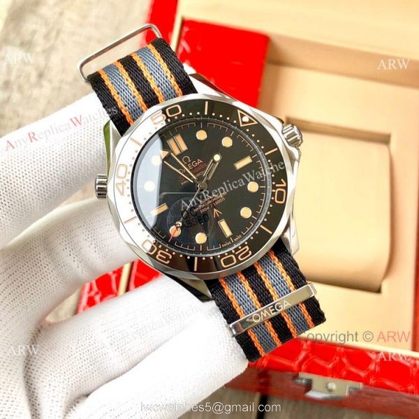 New Arrival!! Omega Seamaster No Time To Die Watch Nato Strap New Arrival!! Omega Seamaster No Time To Die Watch Nato Strap