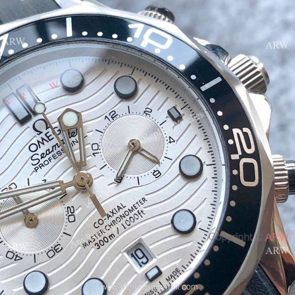 Best Quality Omega Seamaster 300m Chronograph Watches Ss White Dial Best Quality Omega Seamaster 300m Chronograph Watches Ss White Dial
