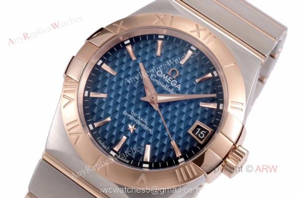 New VS Factory Omega Constellation 2020 Blue Dial Replica Watches 38mm New VS Factory Omega Constellation 2020 Blue Dial Replica Watches 38mm