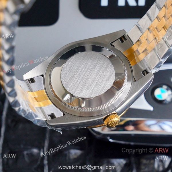 Fake Rolex Oyster Perpetual Datejust 36mm Watches 2-Tone Silver Diamond Fake Rolex Oyster Perpetual Datejust 36mm Watches 2-Tone Silver Diamond