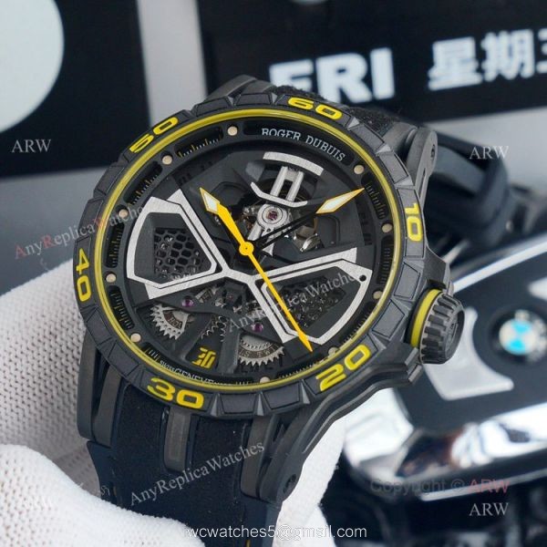 High Quality Replica Roger Dubuis Excalibur Hurac?n Yellow Watch High Quality Replica Roger Dubuis Excalibur Hurac?n Yellow Watch