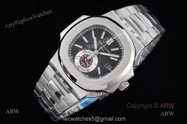 New Patek Philippe Nautilus Stainless Steel Black Dial Patek 5980 Swiss Copy Watch New Patek Philippe Nautilus Stainless Steel Black Dial Patek 5980 Swiss Copy Watch