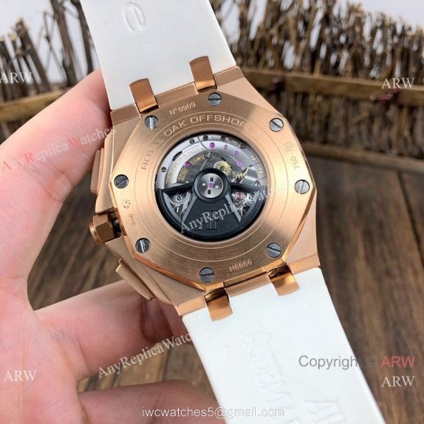 Copy Audemars Piguet Royal Oak Offshore Watch Rose Gold White Face Copy Audemars Piguet Royal Oak Offshore Watch Rose Gold White Face