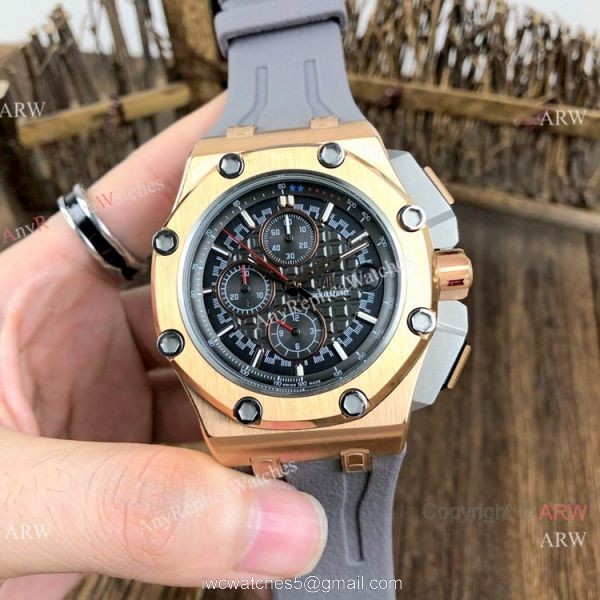 Copy Audemars Piguet Michael Schumacher Rose Gold Black Bezel Watches Copy Audemars Piguet Michael Schumacher Rose Gold Black Bezel Watches