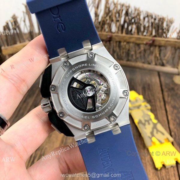 Best Replica Audemars Piguet Automatic Watch SS Blue Rubber Strap Best Replica Audemars Piguet Automatic Watch SS Blue Rubber Strap