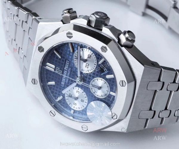 JH Factory Royal Oak Audemars Piguet Replica Watch Blue Chronograph Dial 26331OR JH Factory Royal Oak Audemars Piguet Replica Watch Blue Chronograph Dial 26331OR