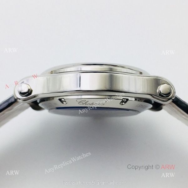 Swiss Replica Chopard Happy Sport Stainless Steel Diamond Watch For Women Swiss Replica Chopard Happy Sport Stainless Steel Diamond Watch For Women