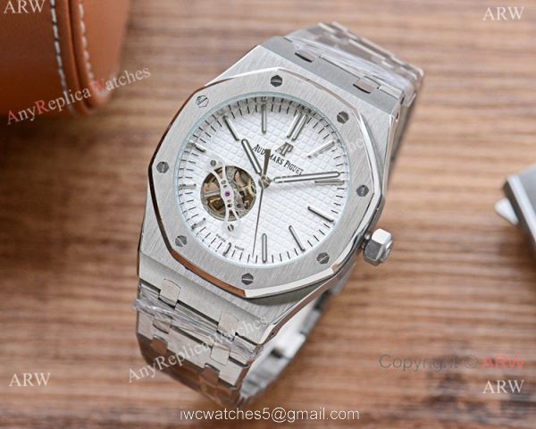 Audemars Piguet Royal Oak Tourbillon Wrist Stainless Steel White Face Audemars Piguet Royal Oak Tourbillon Wrist Stainless Steel White Face