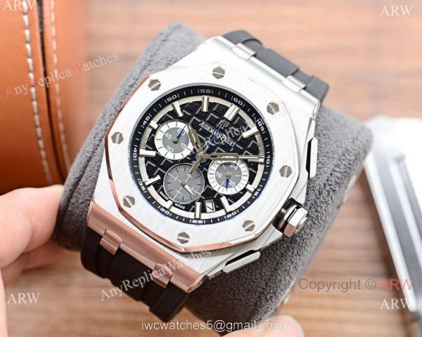 New Copy Audemars Piguet Royal Oak Chronograph Watches Rose Gold and Blue New Copy Audemars Piguet Royal Oak Chronograph Watches Rose Gold and Blue