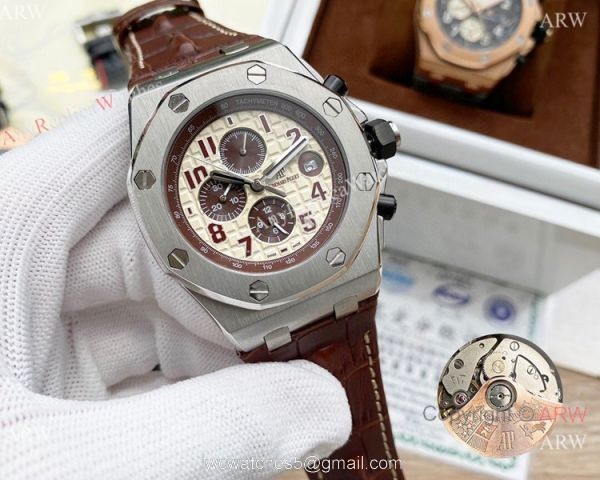Audemars Piguet Royal Oak Offshore 42mm Watches Black Leather Strap Audemars Piguet Royal Oak Offshore 42mm Watches Black Leather Strap