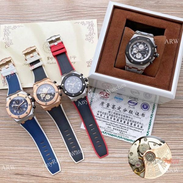 Best Copy Audemars Piguet Royal Oak offshore 42mm Watches Rubber Band Best Copy Audemars Piguet Royal Oak offshore 42mm Watches Rubber Band