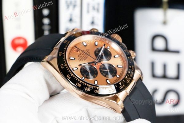 Wholesale Replica Rolex Daytona Rubber Strap Watch Rose Gold Chronogarph Wholesale Replica Rolex Daytona Rubber Strap Watch Rose Gold Chronogarph