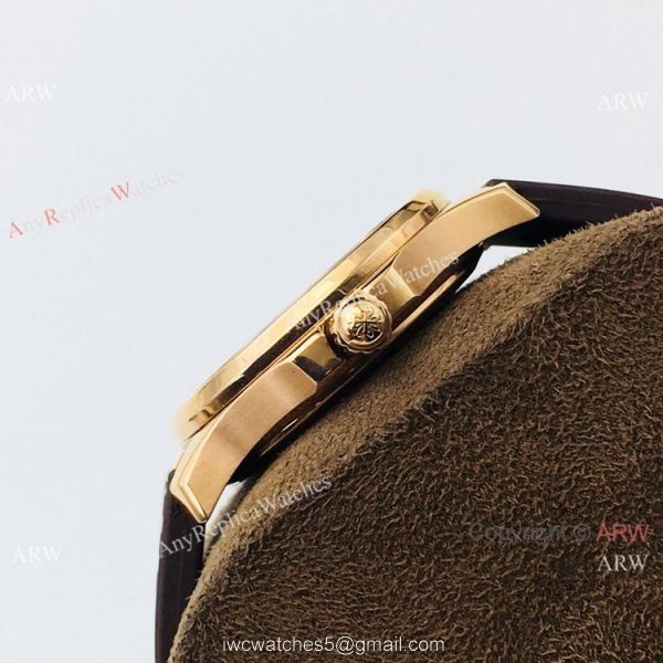 PFF Replica Patek Philippe Aquanaut Luce Lady Quartz Watch Chocolate Dial PFF Replica Patek Philippe Aquanaut Luce Lady Quartz Watch Chocolate Dial