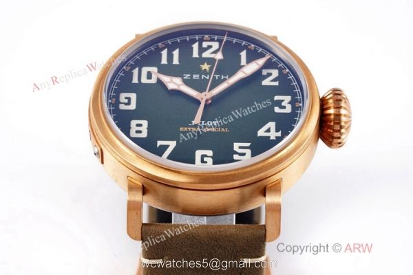 Swiss Grade Replica Zenith Pilot Type 20 Extra Special Watch Bronze Case Swiss Grade Replica Zenith Pilot Type 20 Extra Special Watch Bronze Case