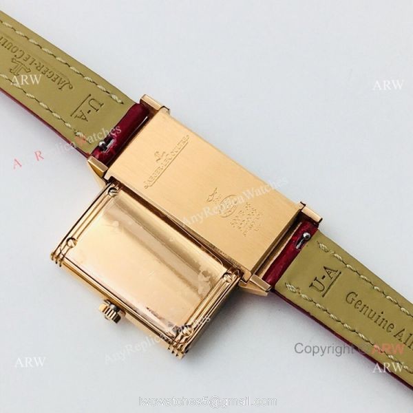 Swiss Copy Jaeger-LeCoultre Reverso One Duetto Rose Gold Diamond Watch Lady 20mm Swiss Copy Jaeger-LeCoultre Reverso One Duetto Rose Gold Diamond Watch Lady 20mm