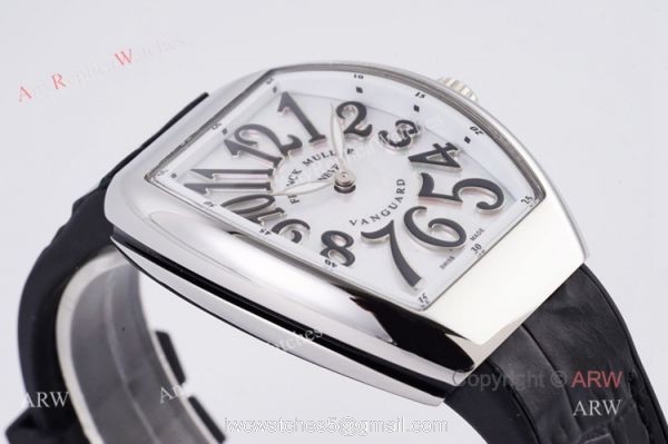 New V32 Franck Muller Vanguard Women Watch Replia with Black Leather Band New V32 Franck Muller Vanguard Women Watch Replia with Black Leather Band