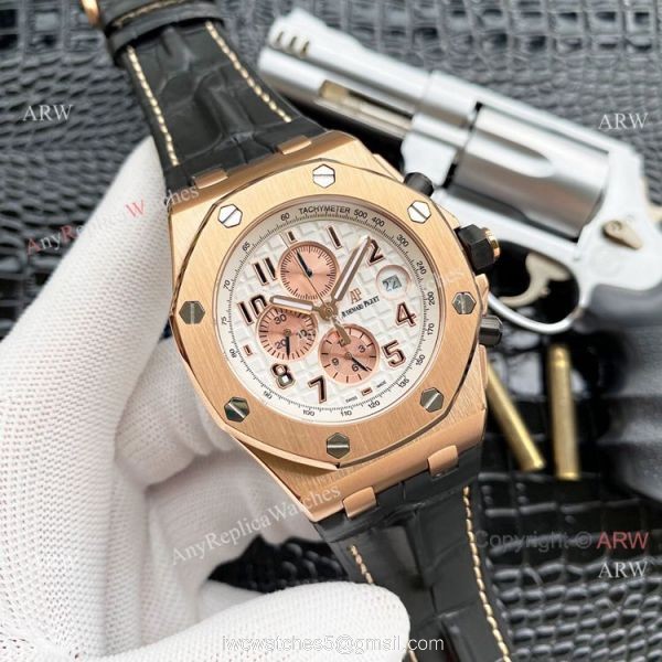 Audemars Piguet Royal Oak Offshore 26470 White Dial Best Replica Watches Audemars Piguet Royal Oak Offshore 26470 White Dial Best Replica Watches