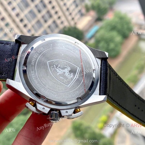Best Quality Copy Ferrari Pilota SS Chronograph 46mm Watches Best Quality Copy Ferrari Pilota SS Chronograph 46mm Watches