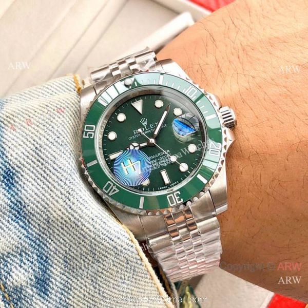 NEW UPGRADED Stianless Steel Jubilee Strap Rolex Submariner Hulk Replica Watch NEW UPGRADED Stianless Steel Jubilee Strap Rolex Submariner Hulk Replica Watch