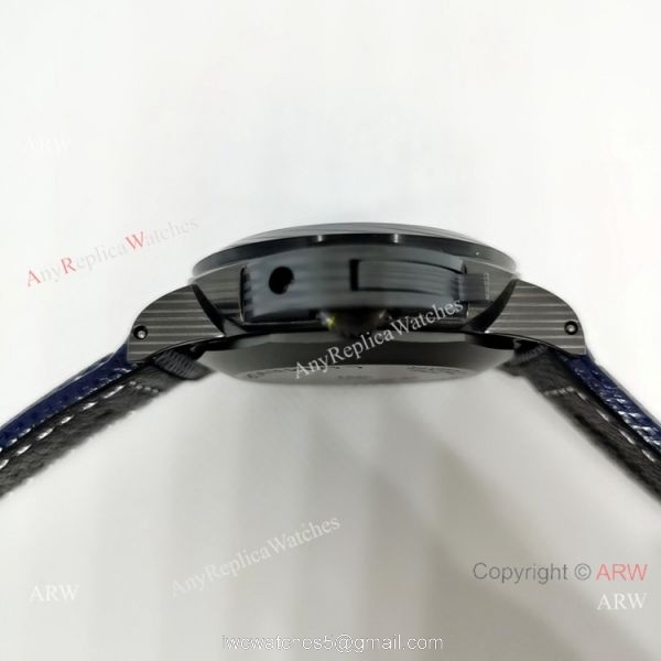 New! Copy Panerai Luminor Marina Fibratech PAM 1663 Watch Carbotech Blue Dial New! Copy Panerai Luminor Marina Fibratech PAM 1663 Watch Carbotech Blue Dial