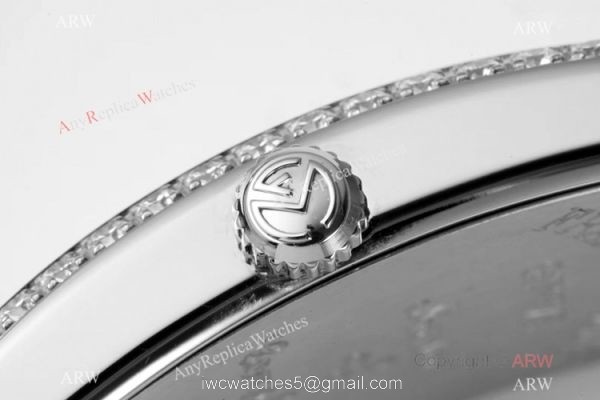 New! Swiss Grade Franck Muller Long Island Watch Full Diamond Yellow Markers New! Swiss Grade Franck Muller Long Island Watch Full Diamond Yellow Markers