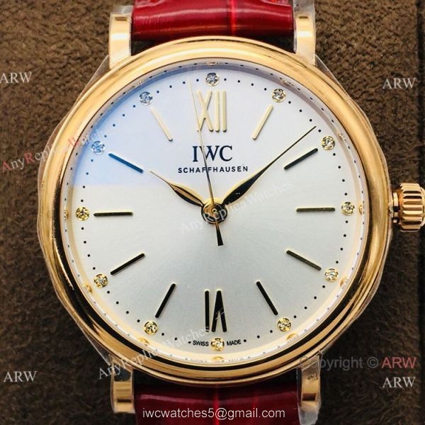 New! Swiss Replica IWC Portofino Swiss 9015 Rose Gold Watch Ladies New! Swiss Replica IWC Portofino Swiss 9015 Rose Gold Watch Ladies