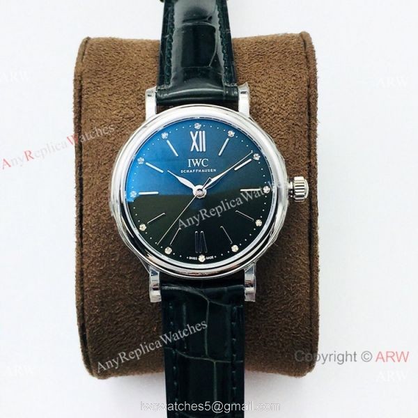 New! AAA Replica IWC Portofino Lady 34mm Watch Swiss 9015 Blue Dial New! AAA Replica IWC Portofino Lady 34mm Watch Swiss 9015 Blue Dial