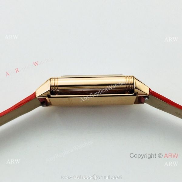 Swiss Copy Jaeger-LeCoultre Reverso One Ladies Watch Rose Gold Sapphire Glass Swiss Copy Jaeger-LeCoultre Reverso One Ladies Watch Rose Gold Sapphire Glass