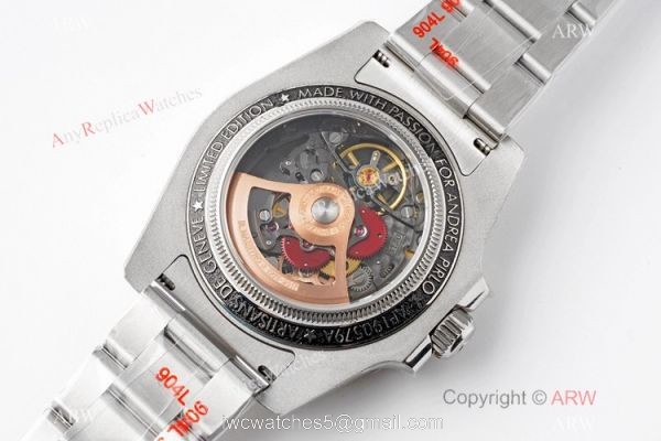 VR-Factory MAX 1-1 Best Edition Rolex Andrea Pirlo Skeleton Submariner Watch 904L Steel 3130 Movement VR-Factory MAX 1-1 Best Edition Rolex Andrea Pirlo Skeleton Submariner Watch 904L Steel 3130 Movement