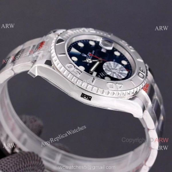 AAA Swiss Copy Rolex Yachtmaster Blue Dial Watch 904L ETA2836 AAA Swiss Copy Rolex Yachtmaster Blue Dial Watch 904L ETA2836