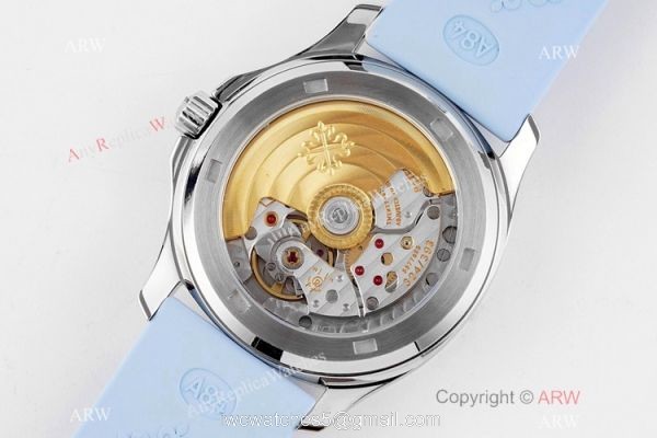 PPF Factory Patek Philippe Aquanaut Blue Version Watch Cal.324 Movement PPF Factory Patek Philippe Aquanaut Blue Version Watch Cal.324 Movement