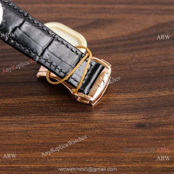 Copy Omega Seamaster Black Dial Rose Gold Watch Simple style Copy Omega Seamaster Black Dial Rose Gold Watch Simple style