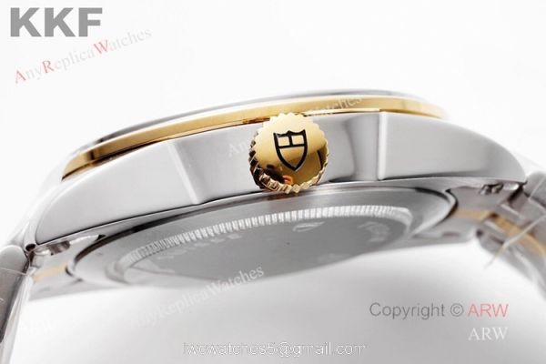 Swiss Replica Tudor Glamour Day Date 39mm White Dial Watch With Stick Markers Swiss Replica Tudor Glamour Day Date 39mm White Dial Watch With Stick Markers
