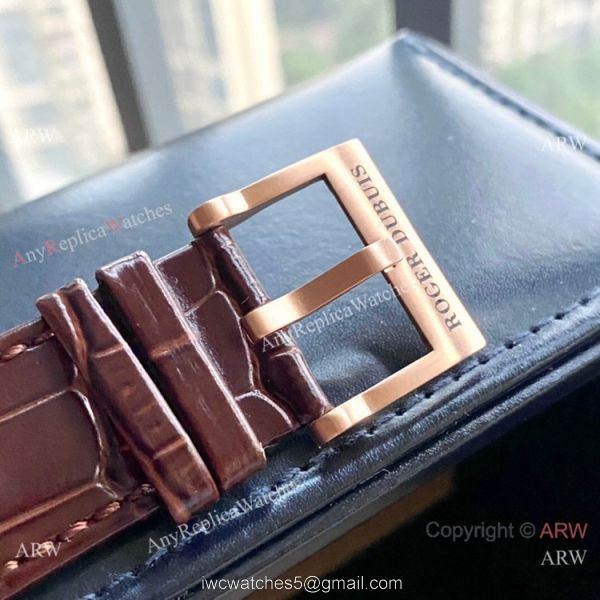 New Copy Roger Dubuis Excalibur 46mm Rose Gold Hollow Watch New Copy Roger Dubuis Excalibur 46mm Rose Gold Hollow Watch