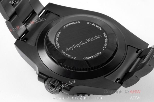 IPK Best 1:1 Rolex Blaken Submariner Watch DLC Carbon IPK Best 1:1 Rolex Blaken Submariner Watch DLC Carbon