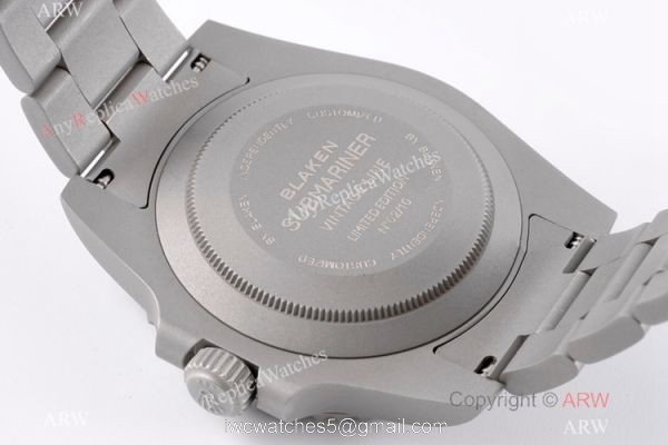 IPK Best 1:1 Replica Rolex Blaken Submariner Watch Carbon Case IPK Best 1:1 Replica Rolex Blaken Submariner Watch Carbon Case