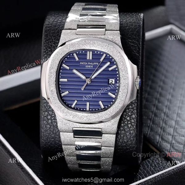 New Replica Patek Philippe Frosted Watch D-Green Dial w-Luminous Markers New Replica Patek Philippe Frosted Watch D-Green Dial w-Luminous Markers