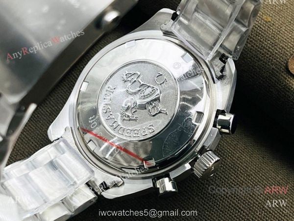 TW Factory Omega Speedmaster 7750 Watch Replica Stainless Steel Panda Face TW Factory Omega Speedmaster 7750 Watch Replica Stainless Steel Panda Face