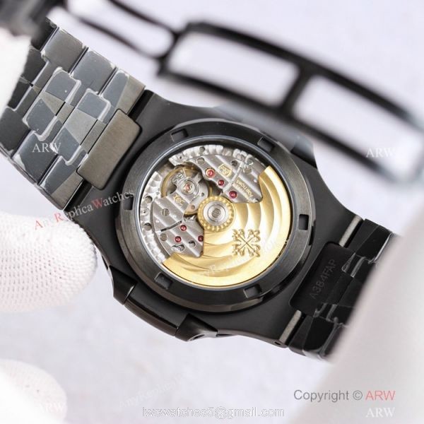 Swiss PPF Factory Patek Philippe Nautilus Watch Blue Gradient Dial Swiss PPF Factory Patek Philippe Nautilus Watch Blue Gradient Dial